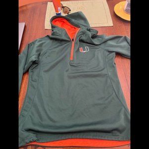 University of Miami performance hoodie